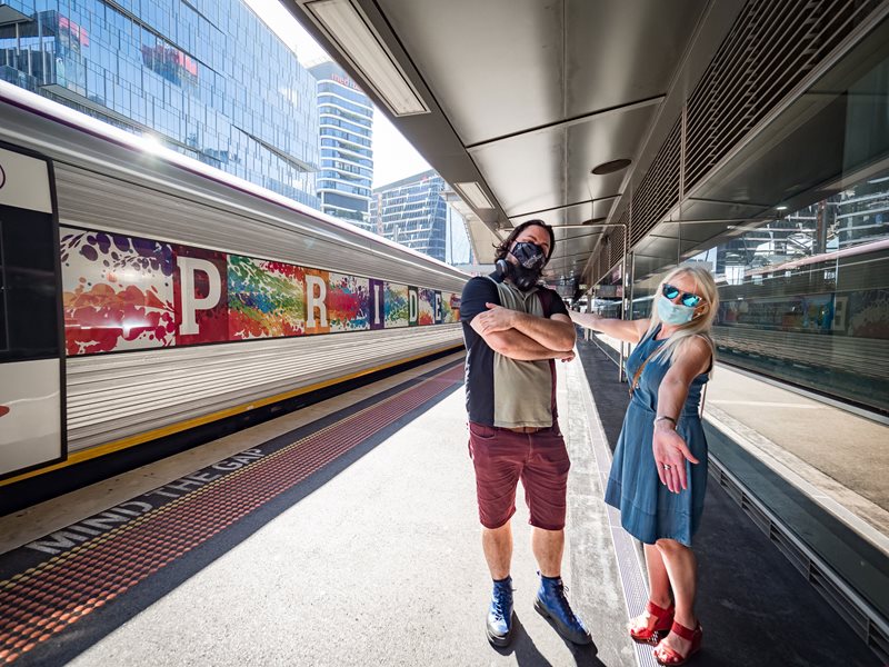 PRIDE celebrations at V/Line