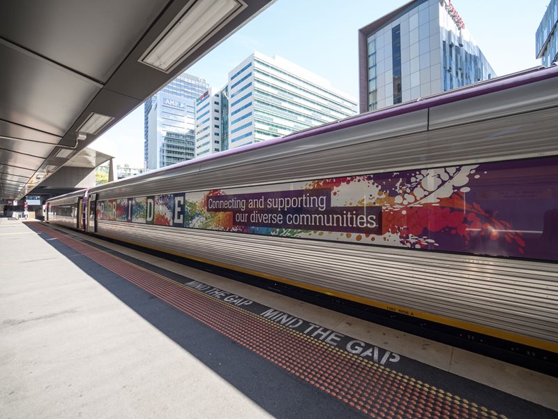 PRIDE celebrations at V/Line
